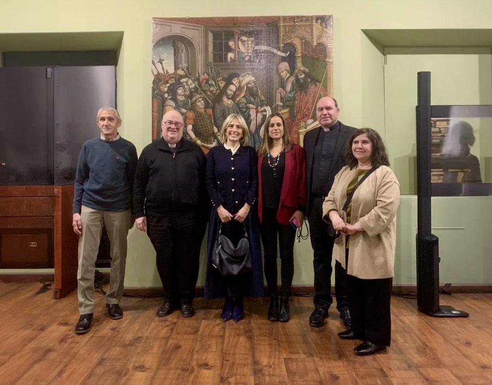 Entrega de dos obras depositadas en el Museo Nacional del Prado a las Parroquias de Yebes y Pareja (Guadalajara)