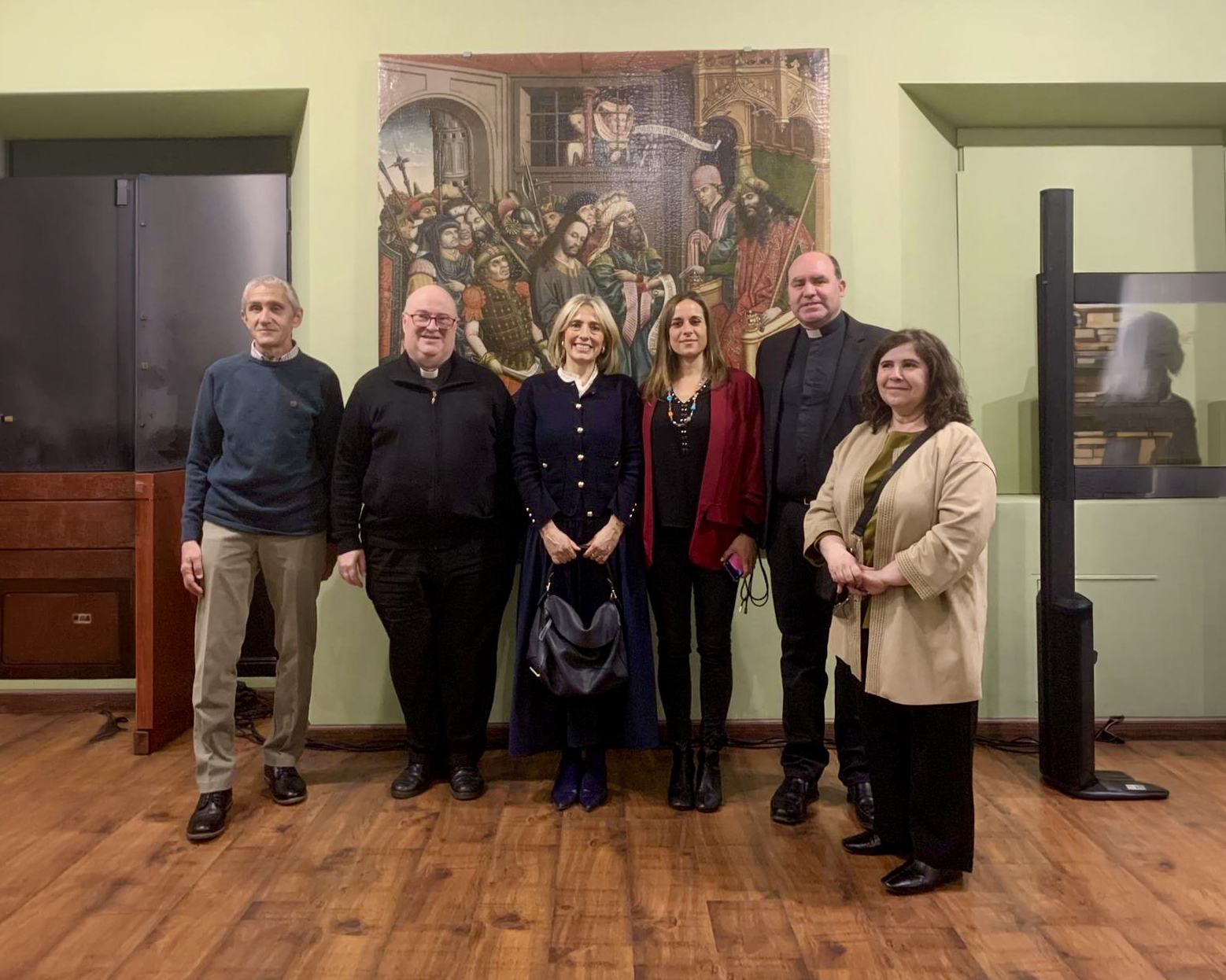 Entrega de dos obras depositadas en el Museo Nacional del Prado a las Parroquias de Yebes y Pareja (Guadalajara)